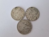 Lot de 3 Monede din Argint Austria 2 Buc de-10 Schillingi 1958-1959- Franta 10 Franci 1930., Europa