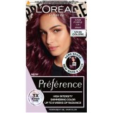 Vopsea de par permanenta cu amoniac Preference Vivid Colours 4.216 Dark Purple, 204ml, L&#039;Oreal Paris