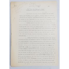 GEO BOGZA - SALUTARI DIN RAMNICU SARAT - ARTICOL PENTRU ZIAR , DACTILOGRAFIAT , CU CORECTURILE, MODIFICARILE SI ADAUGIRILE OLOGRAFE ALE AUTORULUI ,