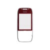 Carcasa Fata Nokia E75 Rosie Originala cu Geam Display