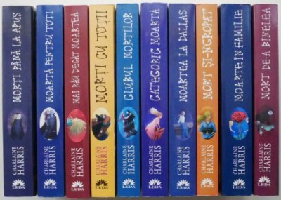 Seria Vampirii sudului (10 volume) &amp;ndash; Charlaine Harris foto