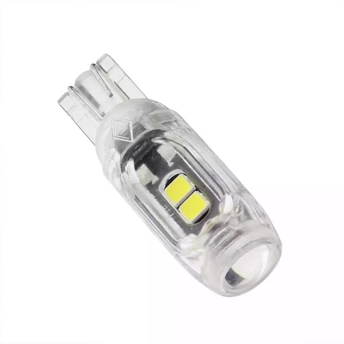 set 2 Leduri T10 w5w lupa, canbus 12v non polar 6000k (Copy 1)