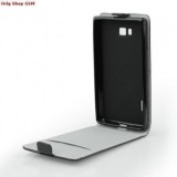 Husa Alcatel One Touch Idol X (6040) Slim Flip Flexi Neagra
