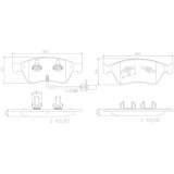 Brembo set placute frana, frana disc Prime Line