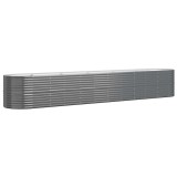 Cumpara ieftin Strat inaltat gradina 440x80x68 cm otel galvanizat