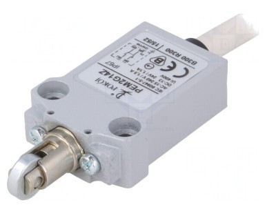 Limitator de Cursă cu Rola Metalică Transversală &amp;Oslash;12mm 5A foto