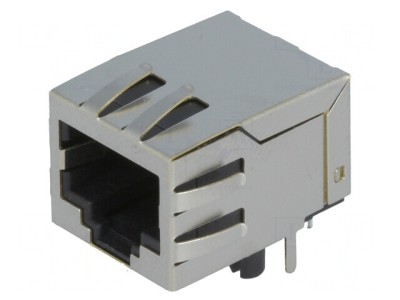 Soclu RJ45 8p8c Ecranat THT foto