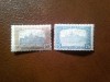 2 Timbre Ungaria Parlamentul , 60f 1920 si 75 f 1917 sarniera, Nestampilat