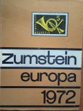 Catalog Zumstein Europa 1972 Catalog de timbre si cotatia lor