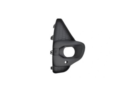 Grila bara protectie, spoiler Opel Corsa/-E F, 06.2019-12.2023, model: GS-LINE, montare fata, dreapta, gauri proiectoare, RapidAuto foto