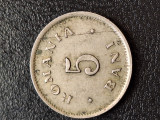 Moneda 5 bani 1900 Eroare