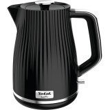 Fierbator Tefal Loft KO250830, 2400 W, 1.7 L, Oprire automata, filtru anticalcar, indicator luminos, negru