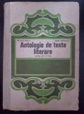 ANTOLOGIE DE TEXTE LITERARE PENTRU II LICEU - Boatca, Teodorescu