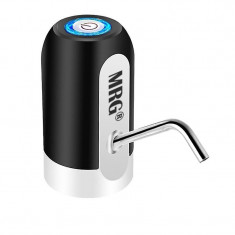Pompa electrica de apa MRG M-K1, Automat, Pentru bidon, Cu acumulator, Negru C517 foto