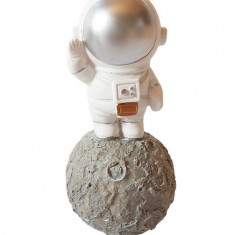 Statueta decorativa, Astronaut pe asteroid, 12 cm, DY202-6B