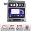 Navigatie Audi Q7 2005-2015 dedicata Android QLED octa core 4+64 4G DSP FHD carplay android auto radio gps internet Android kit-audi-q7+EDT-E309v3 Car