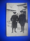 HOPCT 417 C MILITARI OFITERI ROMANI -FOTOGRAFIE VECHE TIP CP