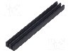 Radiator extrudat, aluminiu, 75mm x 10mm, neagra, FISCHER ELEKTRONIK - SK 646 75 SA