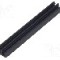 Radiator extrudat, aluminiu, 75mm x 10mm, neagra, FISCHER ELEKTRONIK - SK 646 75 SA