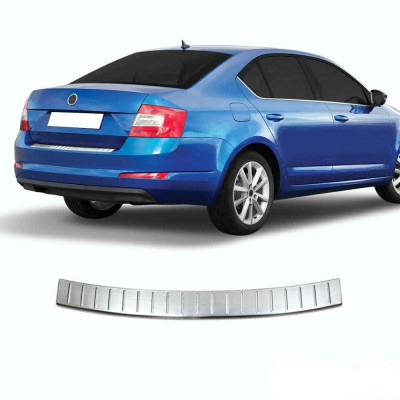 Ornament INOX protectie portbagaj compatibil SKODA OCTAVIA 3 (A7) SEDAN 2013-2019 foto