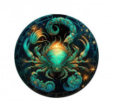 Cumpara ieftin Sticker decorativ Zodiac Rac, Verde, 55 cm, 5989ST, Oem
