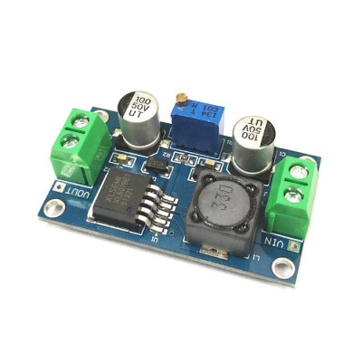 DC-DC converter step-up, IN: 3-35V, OUT: 5-40V (5A) cu XL6019 (DC.846) foto