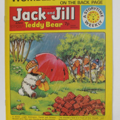 JACK AND JILL AND TEDDY BEAR , ` REVISTA CU BENZI DESENATE PENTRU COPII , 21 JUNE , 1975