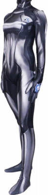 Pentru Cosplay Zero Suit Costum Samus Cosplay - Costum Metroid pentru Cosplay, H foto