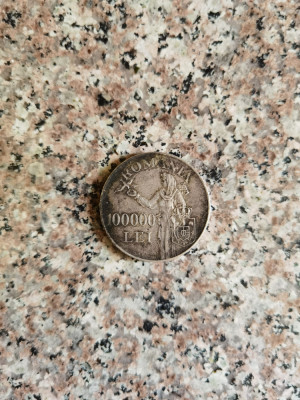 Moneda 100000 Lei Mihai I 1946 - - ,559350 foto