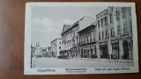 Carte postala, Targu Mures, vedere din piata Regele Ferdinand, 1927