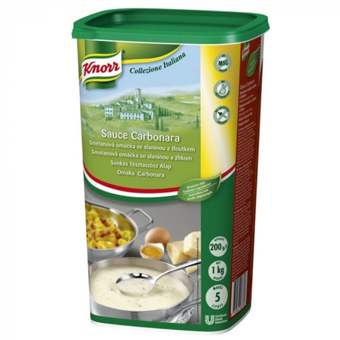 Sos Carbonara Knorr, 1 Kg, Sos de Paste, Sos pentru Paste, Sos Paste Carbonara, Sos de Paste Carbonara, Sos Carbonara pentru Paste, Sos de Paste Knorr