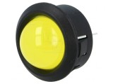 Lampă LED galbenă convexă pentru PCB 25,65mm