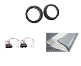 Pachet inele + adaptoare difuzor VW Golf IV + insonorizant auto