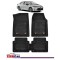 Covorase Auto TeamCar&reg; Tip Tavita Compatibile Toyota Corolla Generatia XII (2019+) Negru Material Rezistent