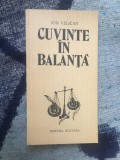 d2 Cuvinte in balanta -aforisme - ION VELICAN