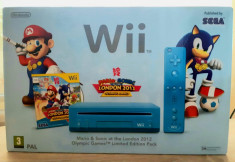 Pachet Nintendo Wii Albastru Limited Edition Pack foto