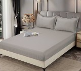 Cumpara ieftin Husa de pat cu elastic Damasc 3 piese Eon HD005