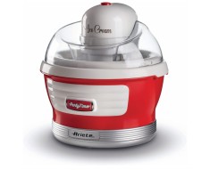 Aparat de inghetata, sorbet si iaurt inghetat Ariete Party Time 643, 1,5 L, 12 W, Rosu - SECOND foto