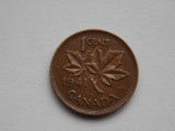 1 CENT 1941 CANADA, America de Nord