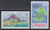 Mauritius 1970 - Inaugurarea zborului Lufthansa, Mauritius-Frankfurt, MNH