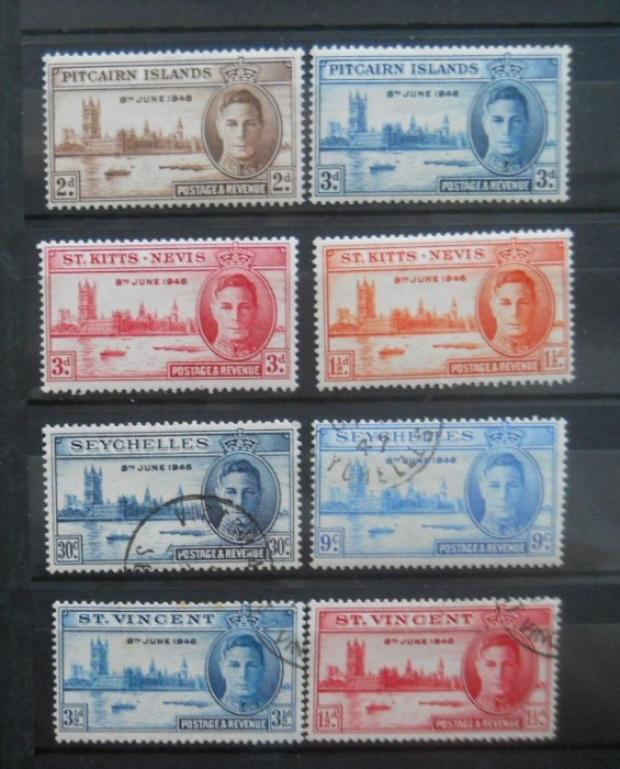 CV1 1946 SERII PACEA COLONII BRITANICE