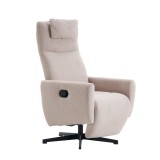 Fotoliu confortabil cu funcție de relaxare, Gri | Aosom Romania