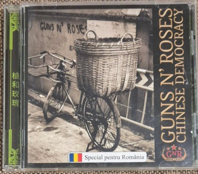 cd guns n&amp;#039; roses chinese democracy foto