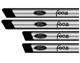 Set 4 stickere protectie praguri pentru Ford Focus v1
