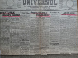 Ziarul Universul, 1918, 1