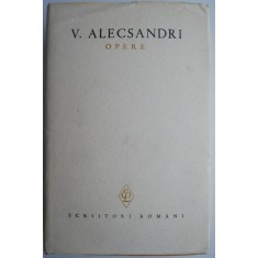Opere II. Poezii &ndash; V. Alecsandri (lipsa supracoperta)