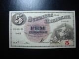 SUEDIA 5 KRONOR 1949 UNC