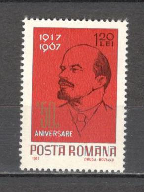 Romania.1967 50 ani revolutia din octombrie DR.166