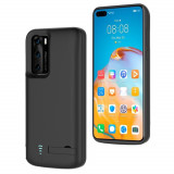 Cumpara ieftin Husa pentru Huawei P40 Pro cu Baterie de 4800mAh, Techsuit Power Pro, Black