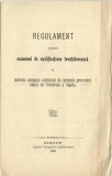1677SPN Regulament pentru examenul de cualificațiune &icirc;nvățătorească la institutele pedagogice confesionale ... 1910 Sibiu aprobat Ioan Mețianu